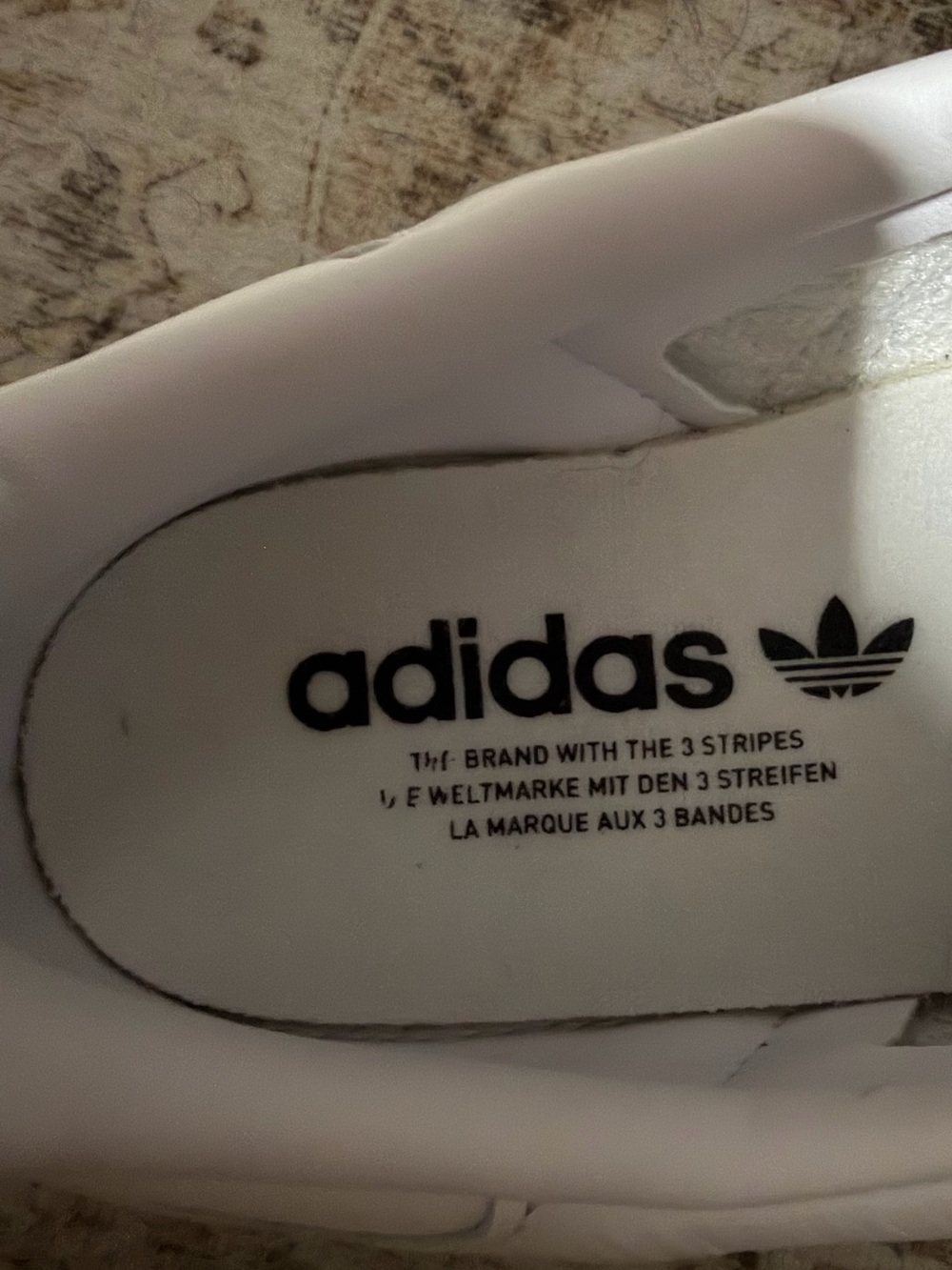 adidas Samba Classic Sneakers - White & Light Gray - Picture 3 of 5